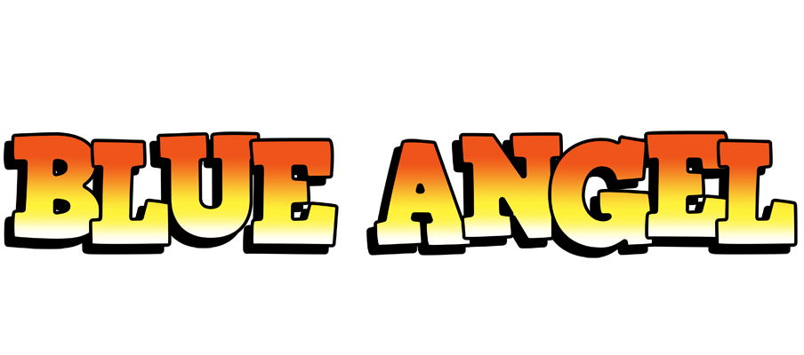 Blue Angel sunset logo